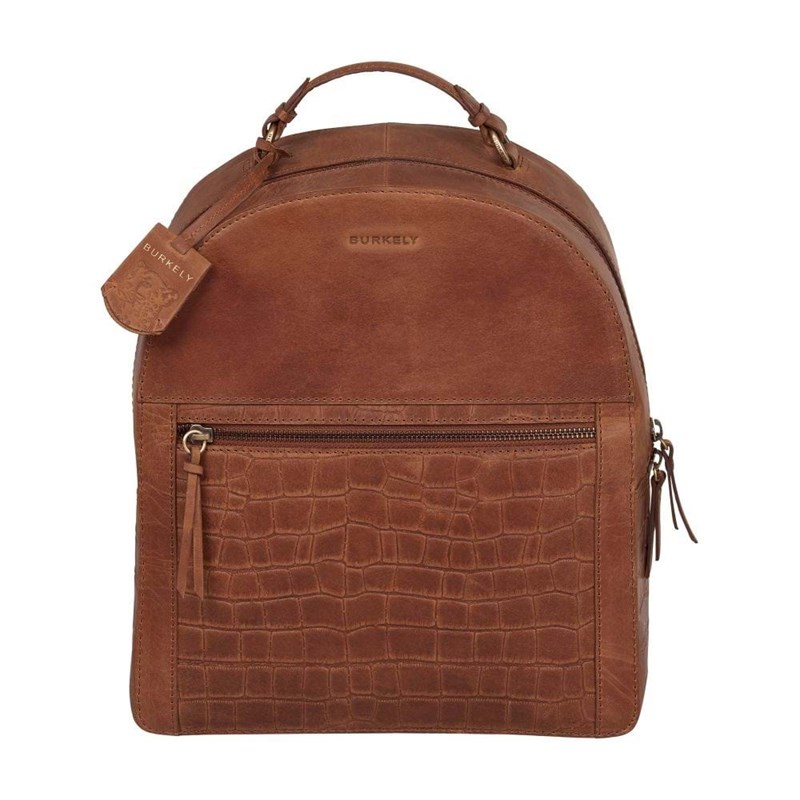 Burkely Rygsæk Croco Cassy Cognac 1