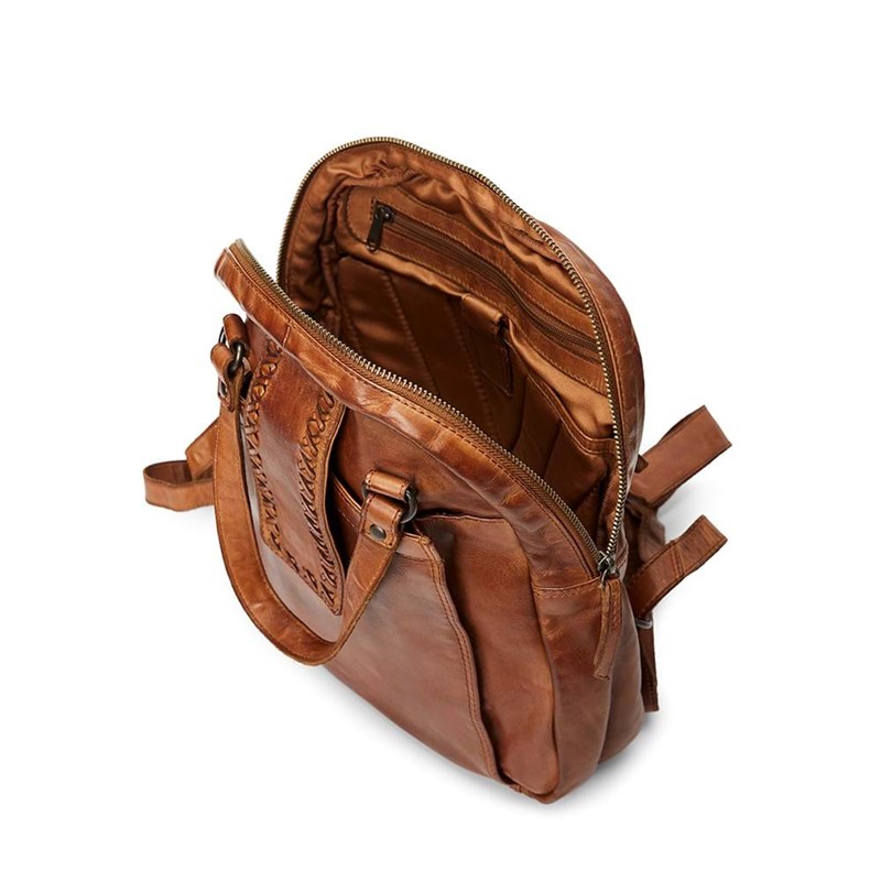Pia Ries Rygsæk Cognac 4