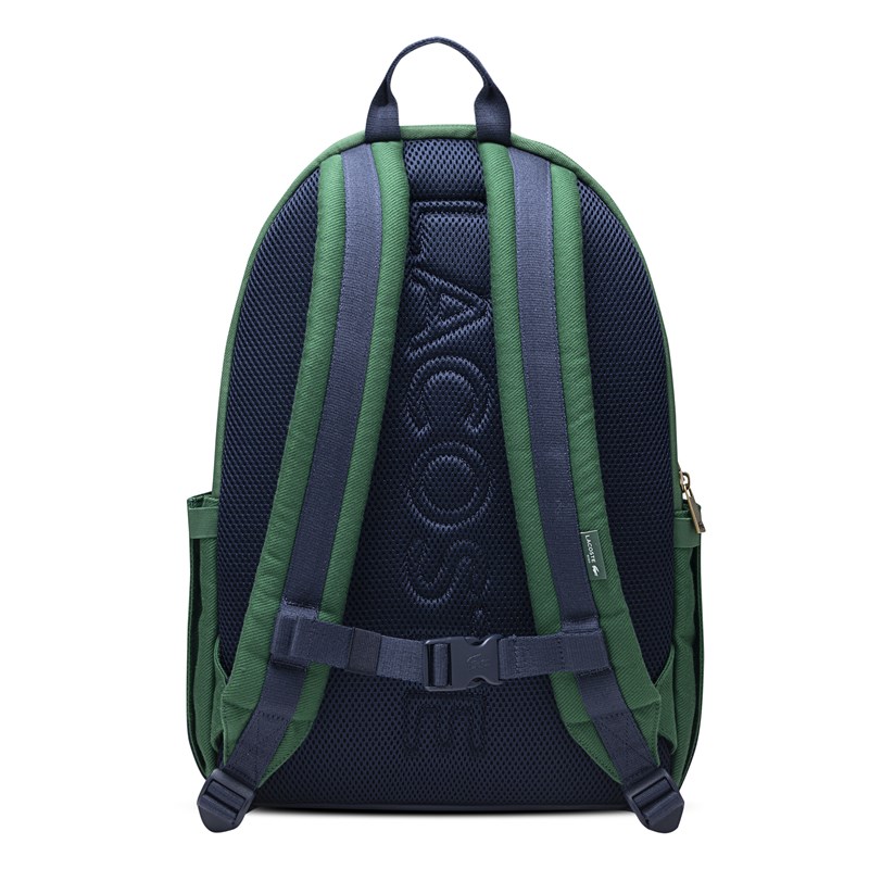 Lacoste Ryggsäck Varsity Grönt mönster 2