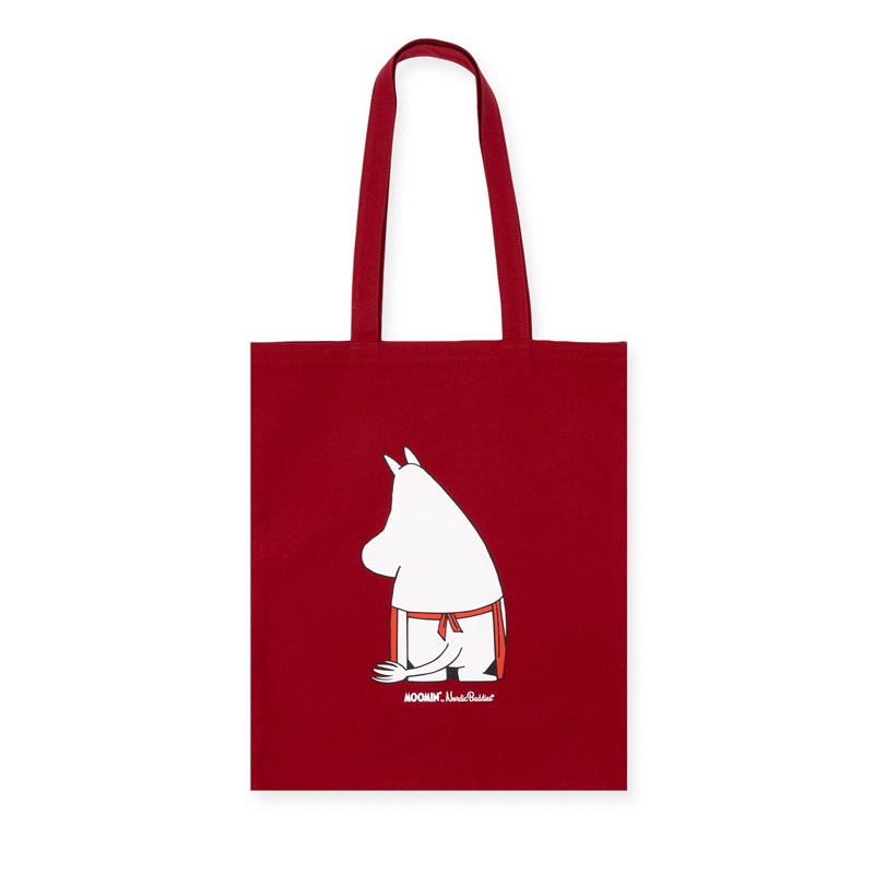 Nordic Buddies Tote Bag Muminmmamma  Bordeaux 4