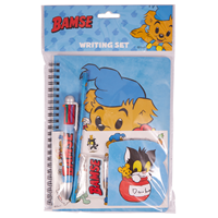 Bamse Skrivesæt A5 Bamse Blå/orange 1