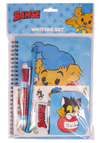 Bamse Skrivset A5 Bamse Blå/Orange 1