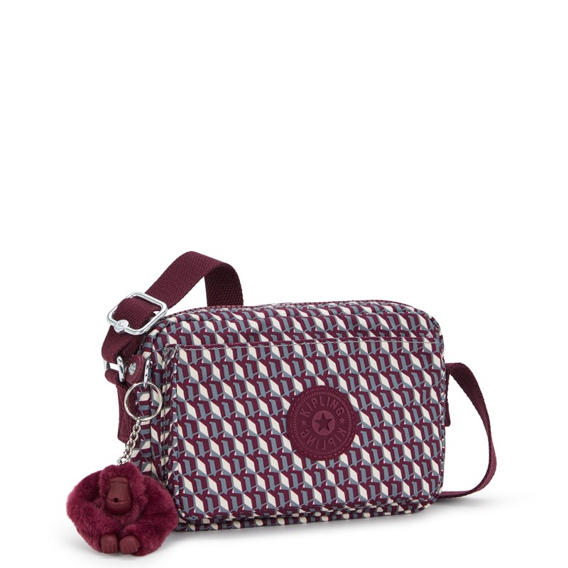 Kipling Crossbody Väska Abanu Vin 4