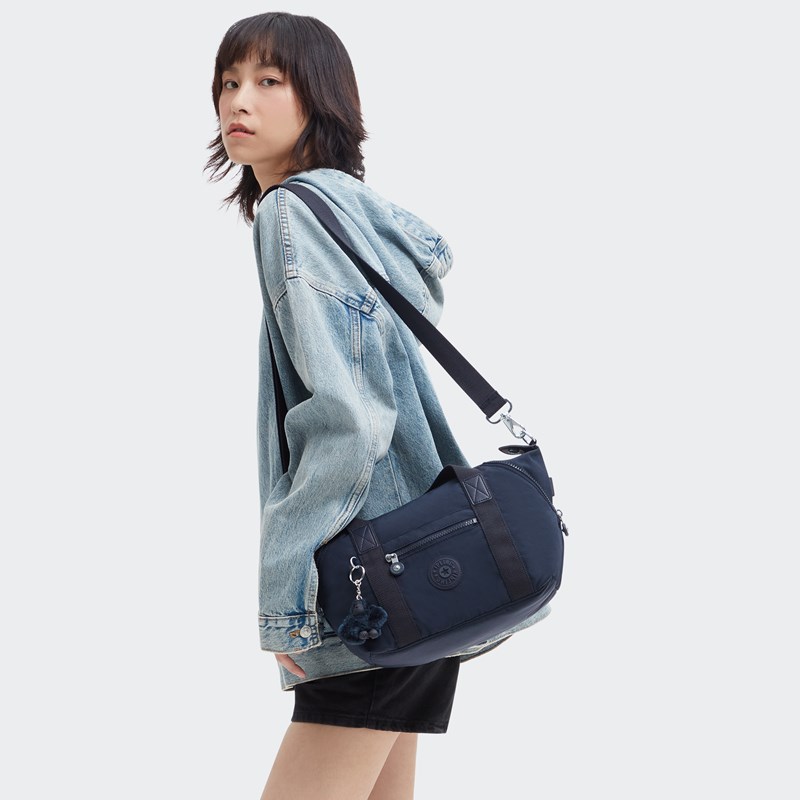 Kipling Axelväska Art Mini Blå 2