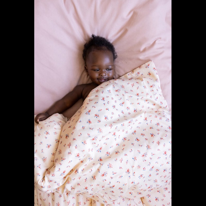 Cam Cam Copenhagen Sängkläder Baby Berries Röd/Vit 70x100 3