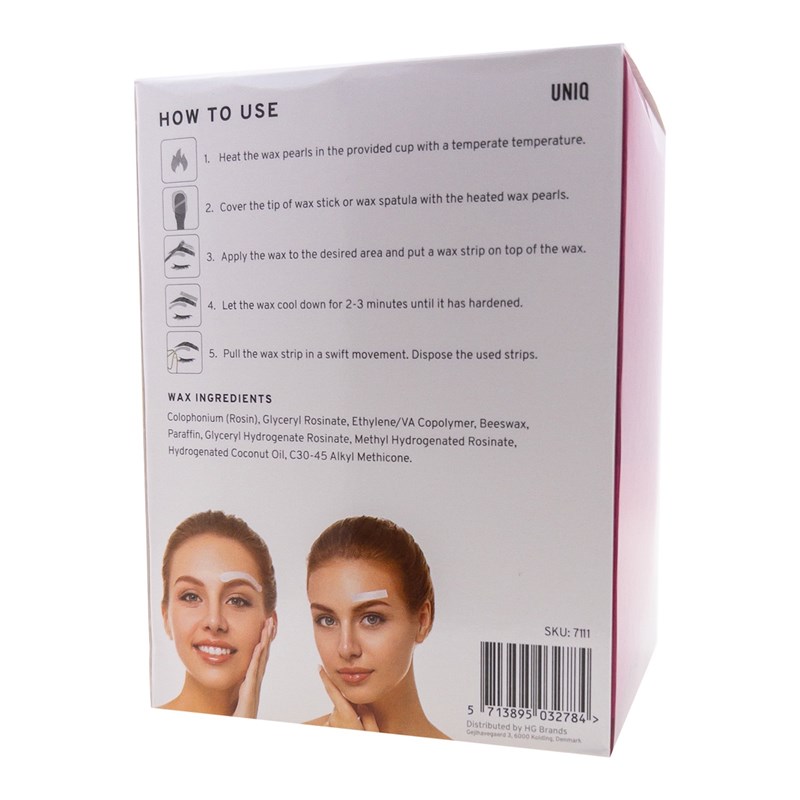 UNIQ Øjenbrynsvoks Sæt Hvid 5