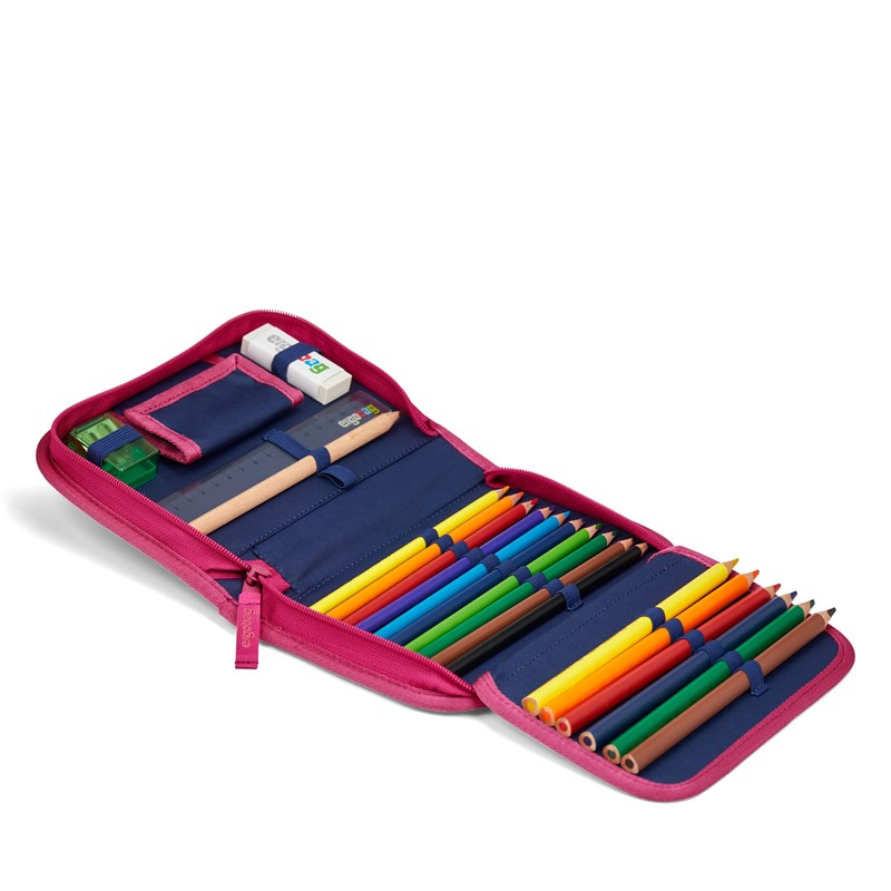 Ergobag Penalhus Bearicorn Rød/lyserød 2