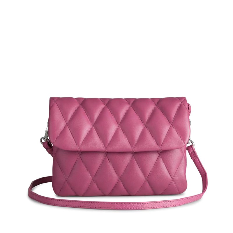 Aura Vichy Crossbody Bag Pink 1