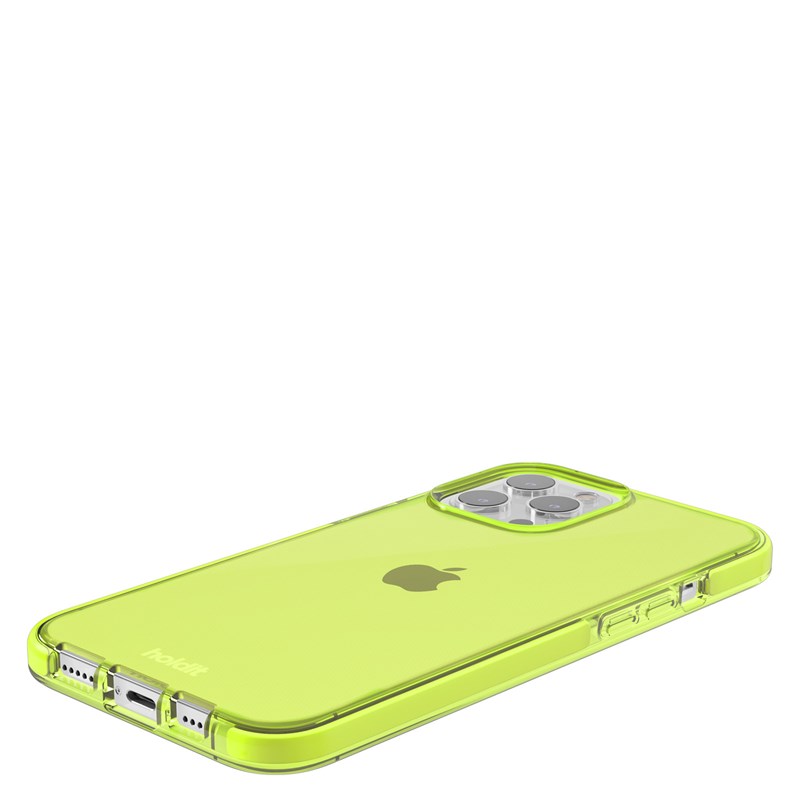 Holdit Mobilcover Seethru Grøn iPhone 14 Pro Max 4