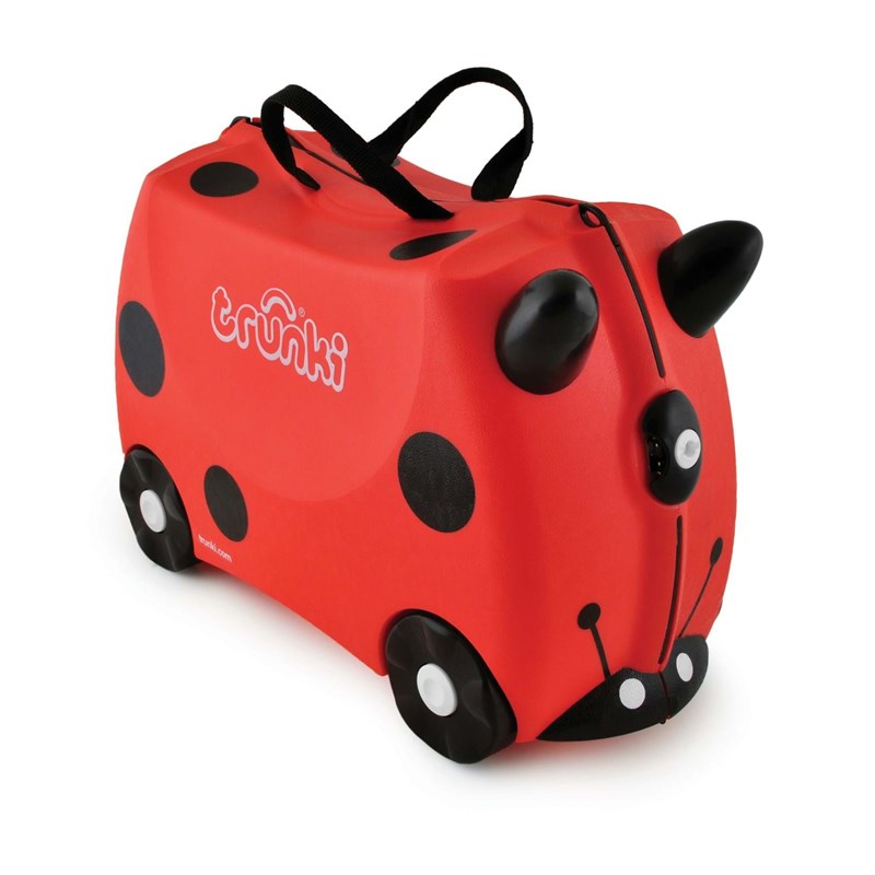 Trunki Børnekuffert med hjul Harley Rød 5