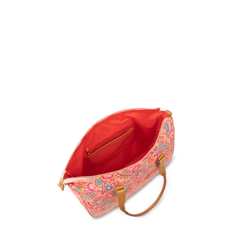 Oilily Skuldertaske Charly Orange Mønster 4