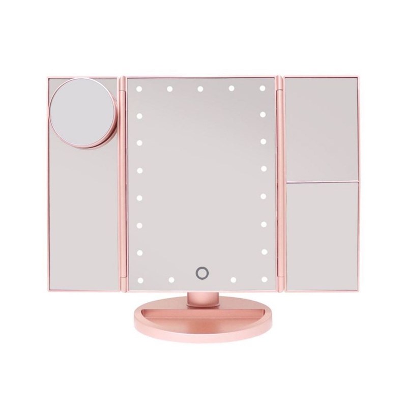 UNIQ Hollywood trifold makeup spejl Ukendt farve 2