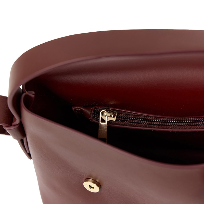 Bella Ballou Crossbody Metro Bordeaux 3