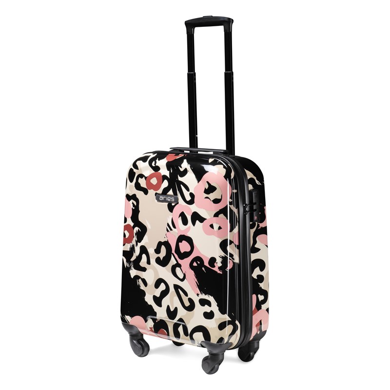 Aries Travel Kuffert Barcelona Pink mønstret 55 Cm 4