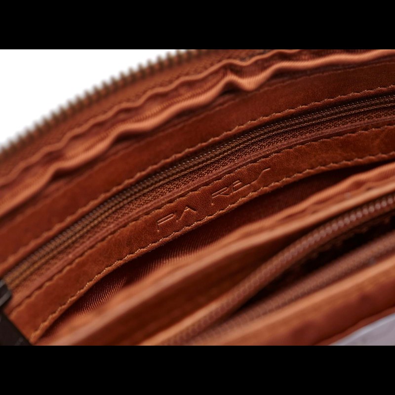 Pia Ries Clutch  Cognac 4