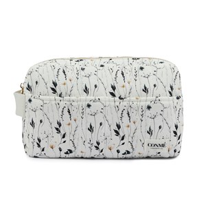 Conmé ToilettaskeL Watercolor Floral Hvid blomst