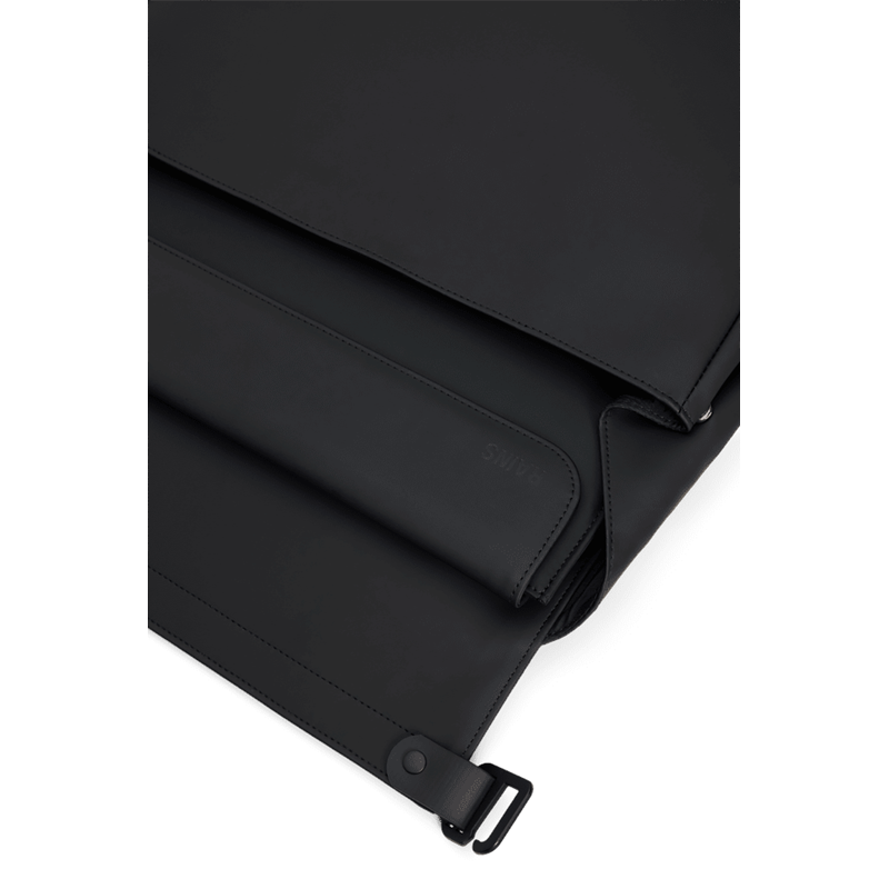 RAINS Axelväska Messenger OTG W3 Svart 14" 5