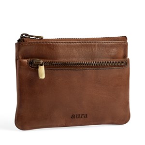 Aura Plånbok Goa Konjak