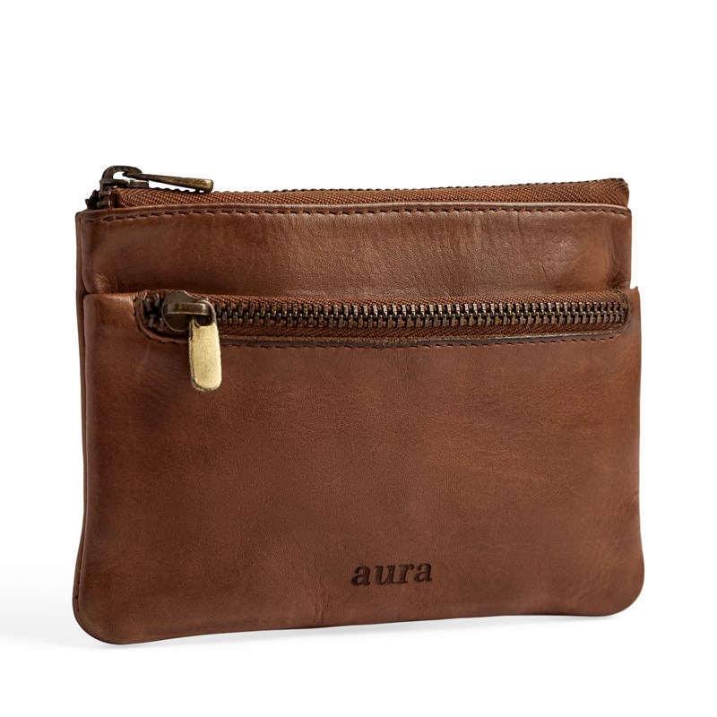 Aura Plånbok Goa Konjak 1