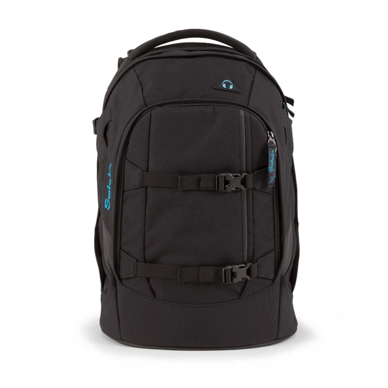 Satch Skoletaske Pack Sort/ mørk