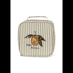 Konges Sløjd Termo Madkasse Clover Duo Beige/grøn