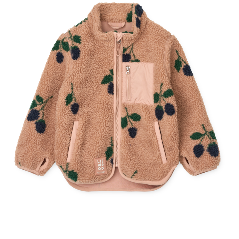 LIEWOOD Fleece Jakke Noam Lyserød 18 mdr. 1