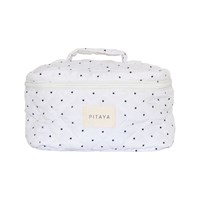 PITAYA Toilettaske Dots Large Hvid