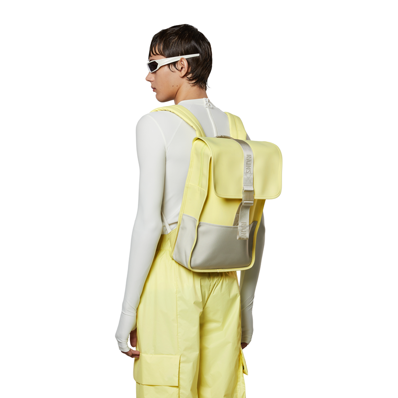 RAINS Ryggsäck Trail Backpack Mini Citrus Gul 2
