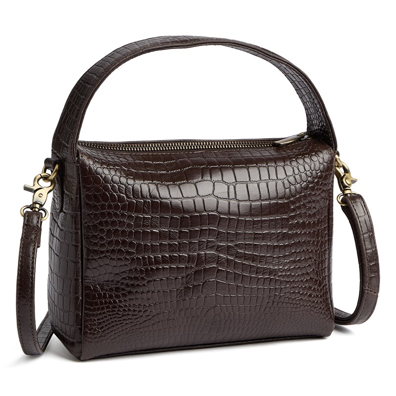 Depeche Crossbody Fashion Favourites Brun krokodil 2