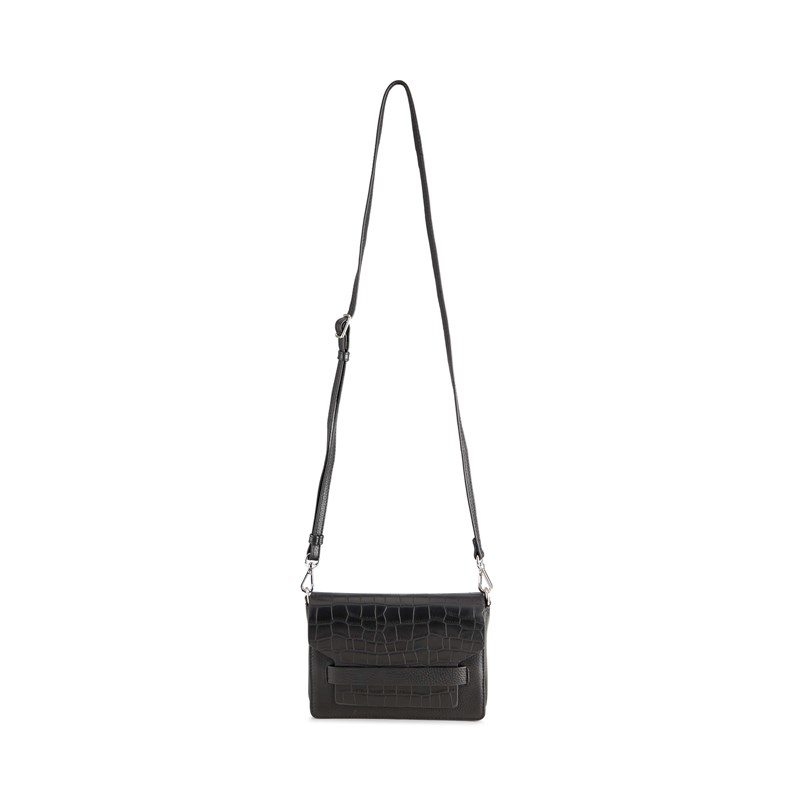 MARKBERG Crossbody Vanya Calm Croco Sort 6