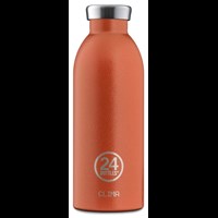 24Bottles Termoflaske Clima Bottle  Orange/rød 1
