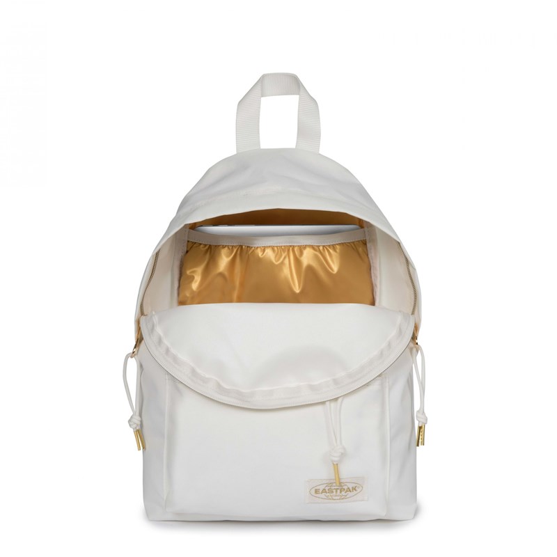 Eastpak Rygsæk Orbit Sleek'r Hvid/Guld 10" 2