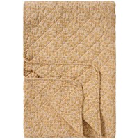 Ib Laursen Tæppe Quiltet Beige/grøn 1