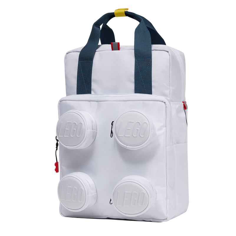 LEGO Bags Ryggsäck Brick 2x2 Vit 4