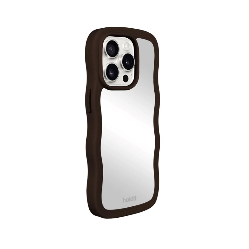 Holdit Mobilcover Wavy M. Brun Iphone 15 Pro 2