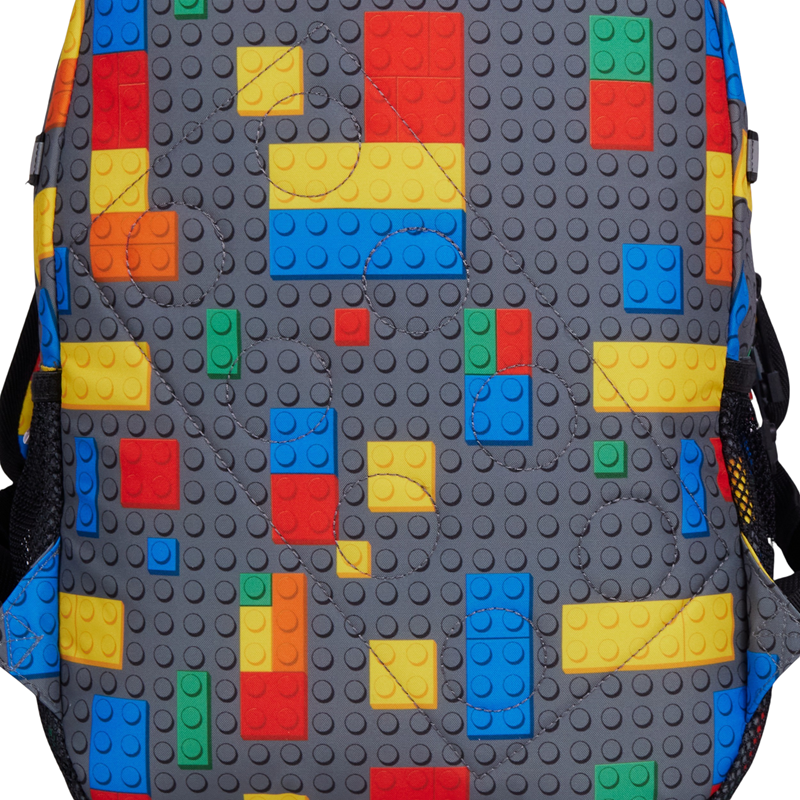 LEGO Bags Rygsæk Colorful Bricks Grå tern 4