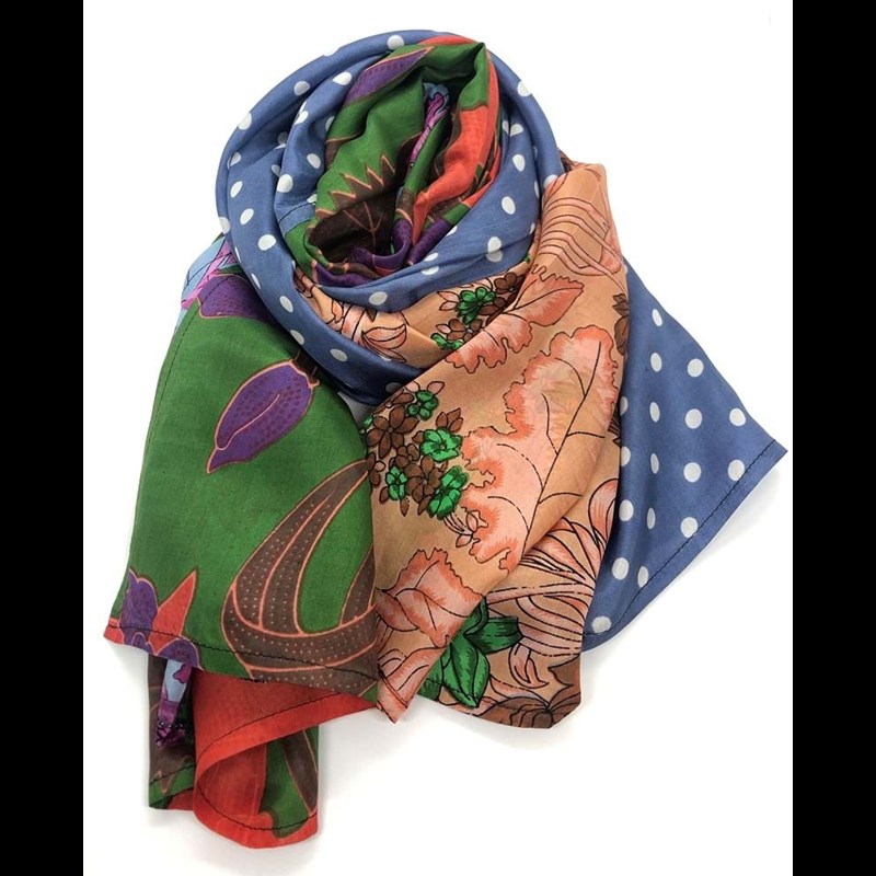 Erfurt Luxury Tørklæde Blå