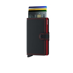 Secrid Korthållare Mini Wallet Svart/Röd alt image