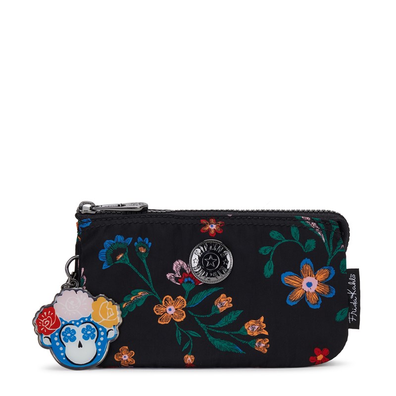 Kipling Plånbok Frida Kahlo Blommigt tryck 1