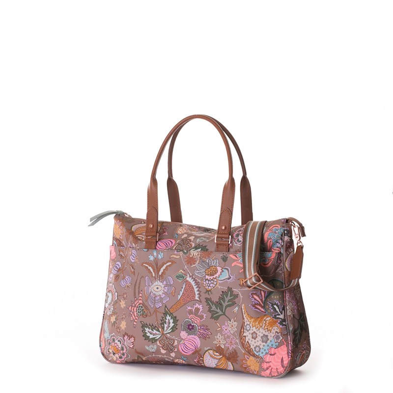 Oilily Skuldertaske Carry All Beige 2
