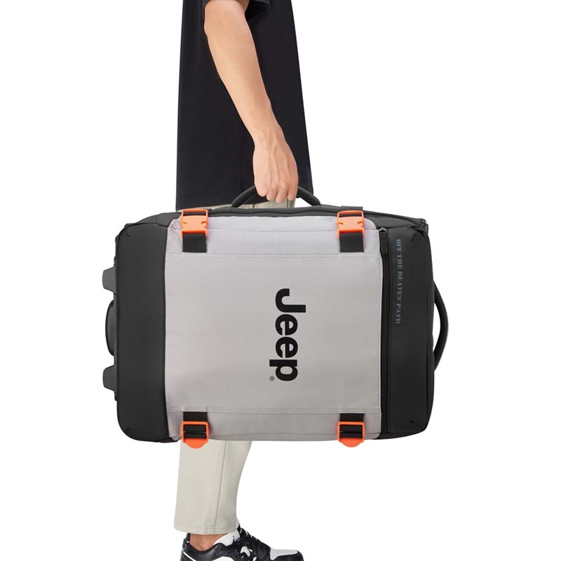 Jeep Resväska Jeep JS007C Grå/Svart 55 Cm 10