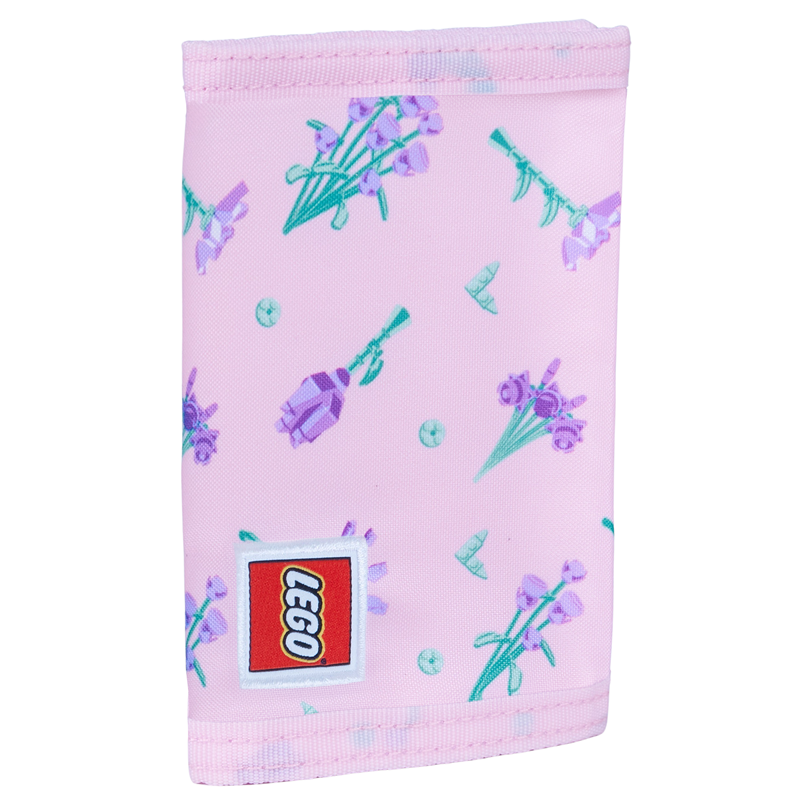 LEGO Bags Plånbok Flowers Rosa 1