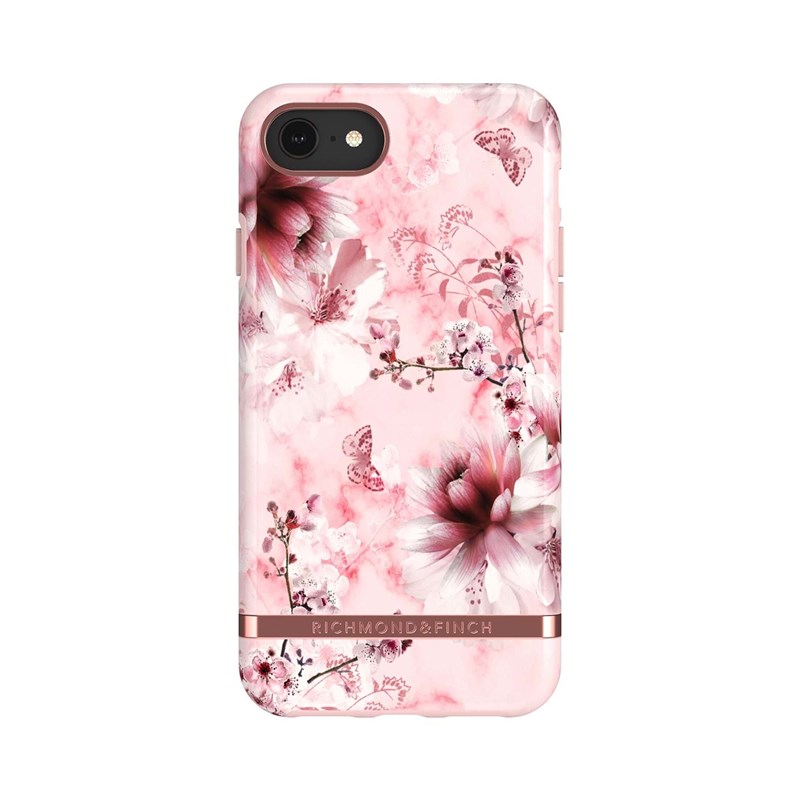 Richmond & Finch Mobilcover Pink Blomst iPhone 6/6S/7/8/SE 1