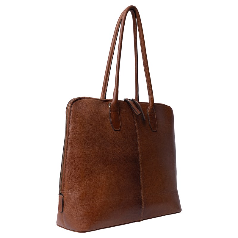 RE:DESIGNED Skuldertaske Silje Big Brun 3