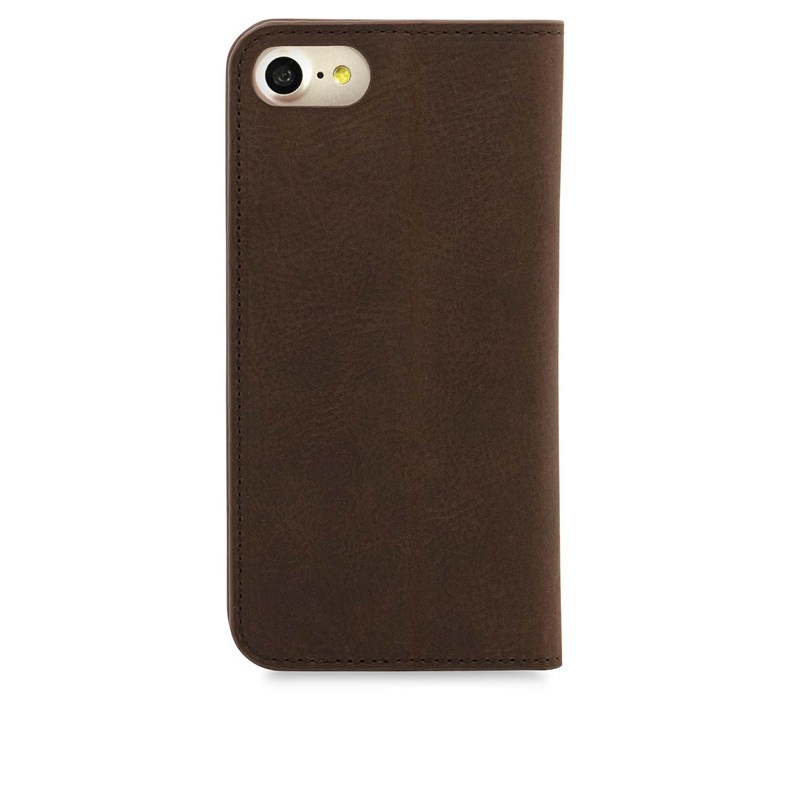 Knomo Mobilcover Leather Brun iPhone 6/6S/7/8/SE 2
