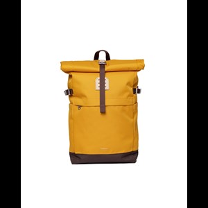 Sandqvist Ryggsäck Icon Rolltop M 14" Gul