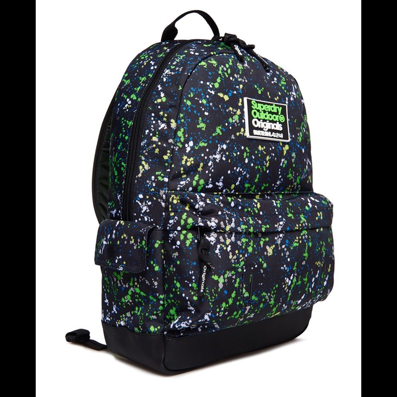 Superdry Rygsæk Montana Mini Splatter Blå/Grøn 2