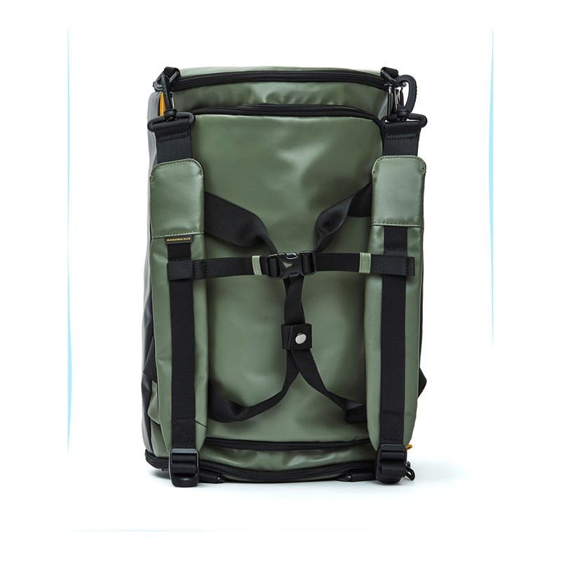 Mandarina Duck Reseväska Eco Coated Duffle m. grön 4