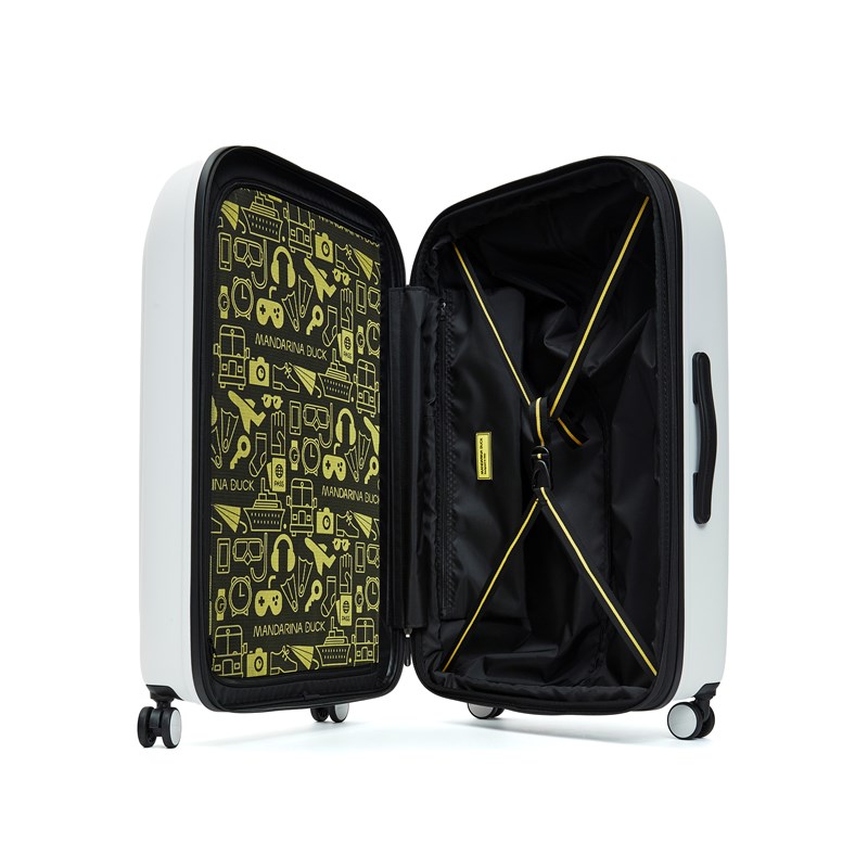 Mandarina Duck Kuffert Logoduck+ Hvid 75 Cm 4