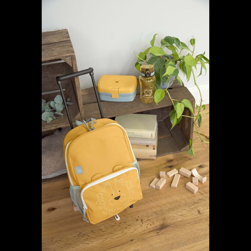 LÄSSIG Børnekuffert Løve Gul 3